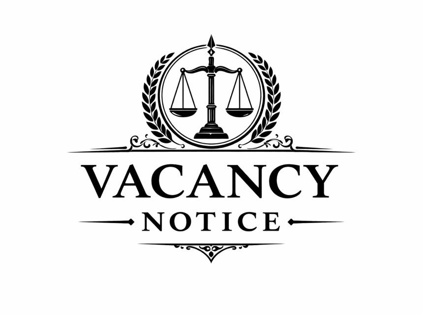 Vacancy Notice
